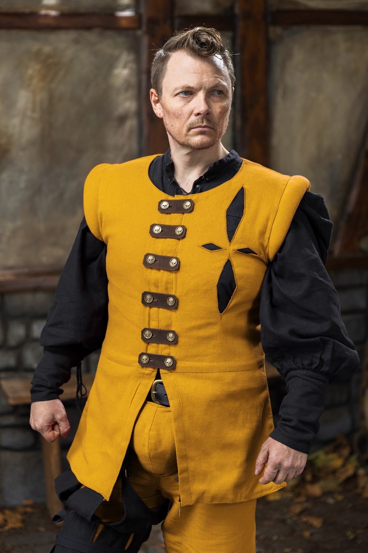 Warhammer Armoury Imperial Jerkin Type A Yellow