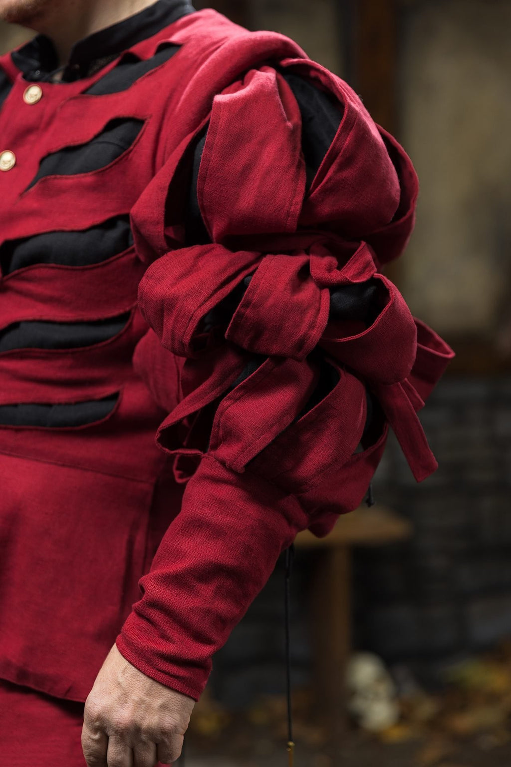 Warhammer Armoury Imperial Sleeve Type A Dark Red