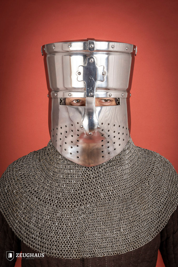 Early Pot Helmet 1,6mm Polished
