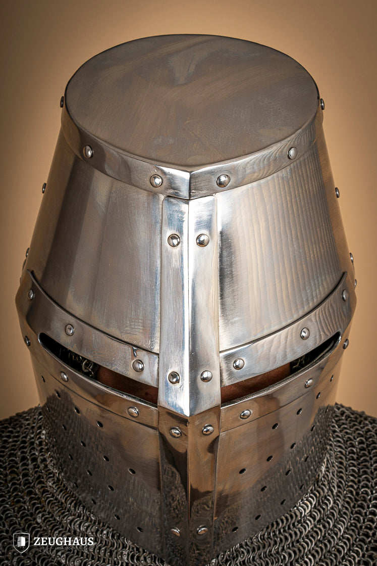 Crusader Great Helmet 1,6mm Polished