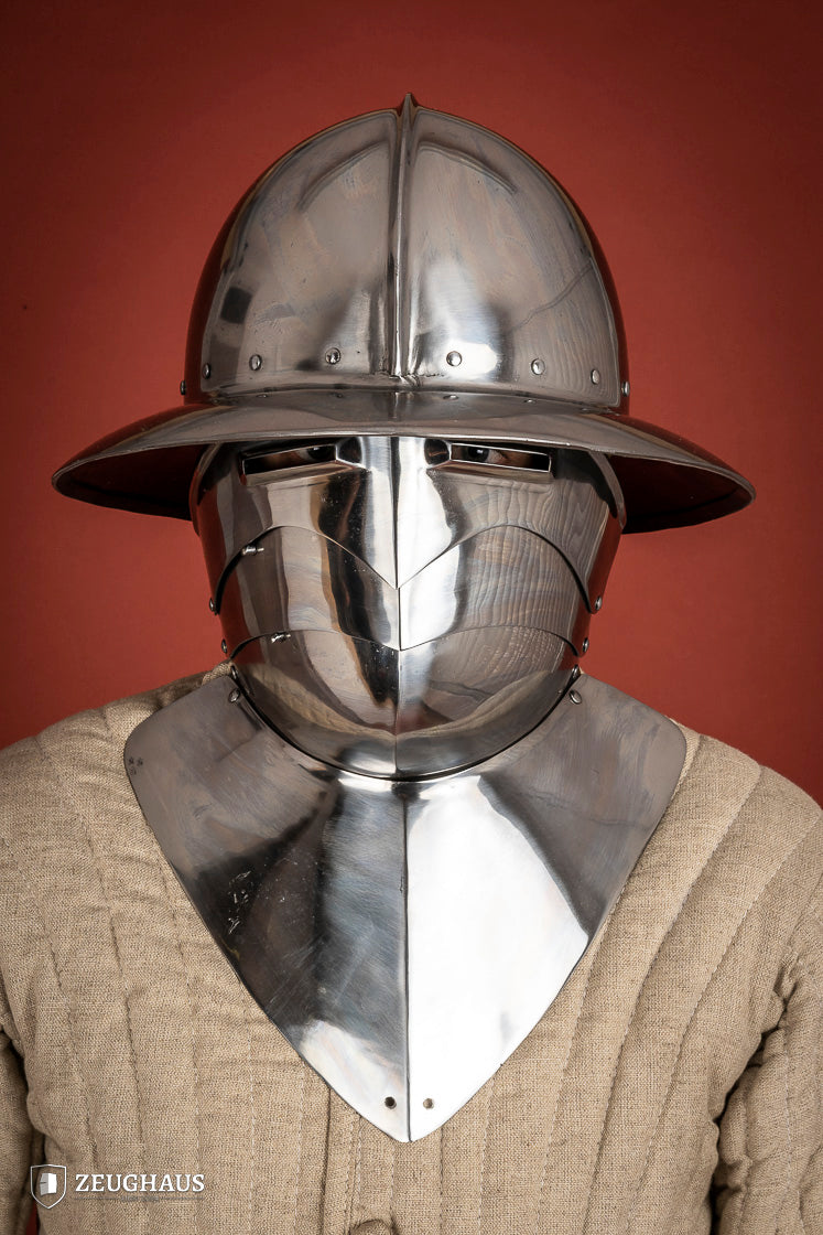 Gorget Gorget with Visor 1,6mm Polished