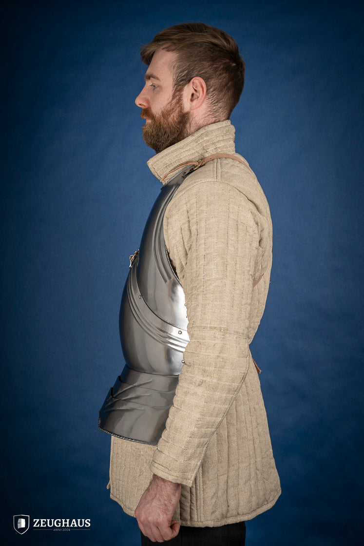 Peto alemán del siglo XV, 1,2 mm pulido