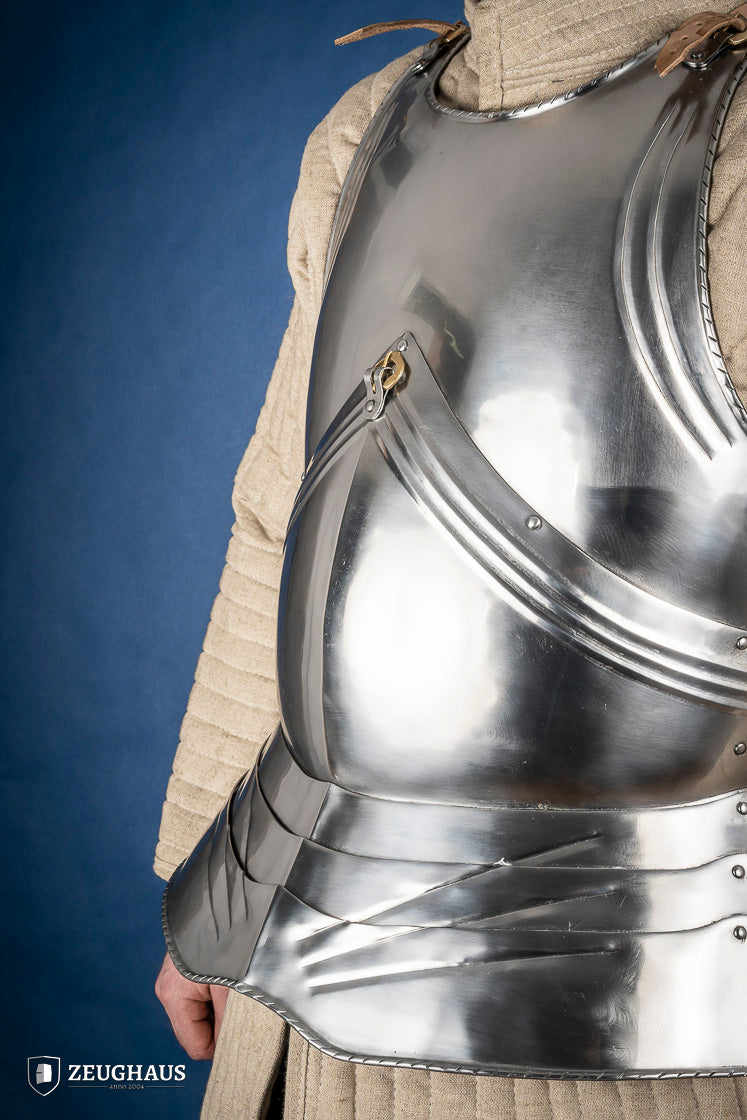 German Breastplate 15th Cent. 1,2mm Polished