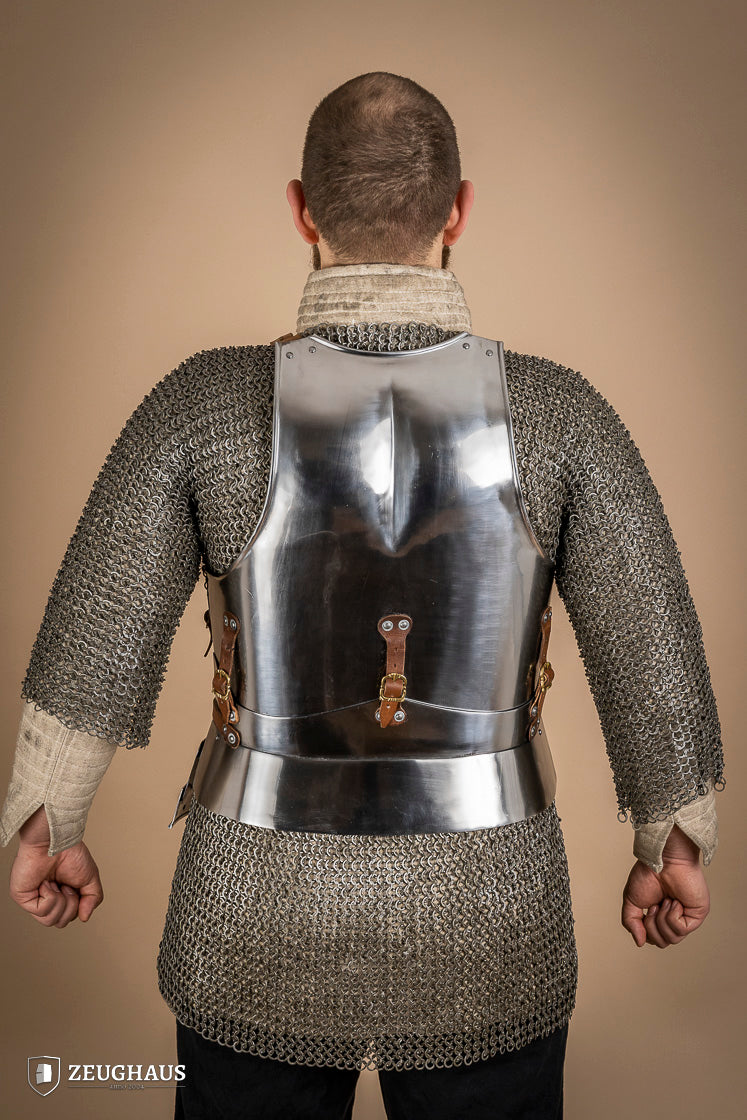 Coraza 14th Cent. Italian Cuirass 1,6 mm Polished Polished