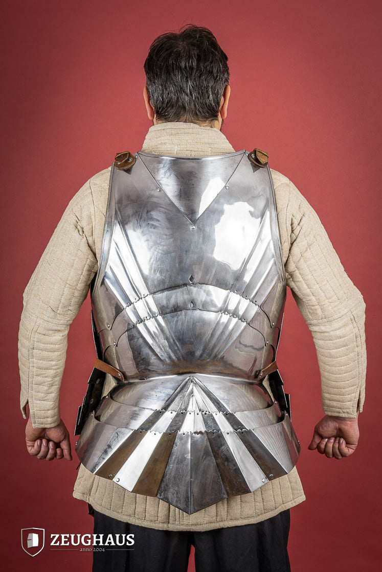 German Cuirass 15th Cent. 1,2mm Polished
