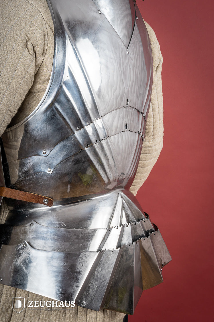 German Cuirass 15th Cent. 1,2mm Polished