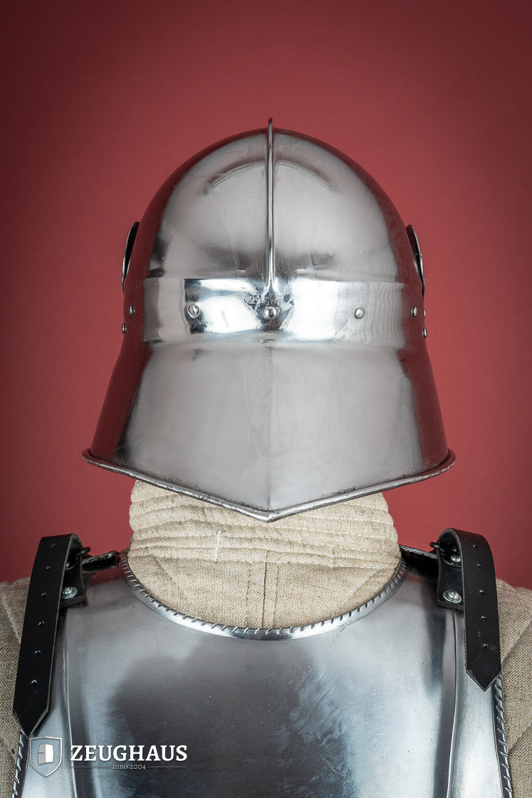 Infantry Sallet Helmet 1,6mm Polished