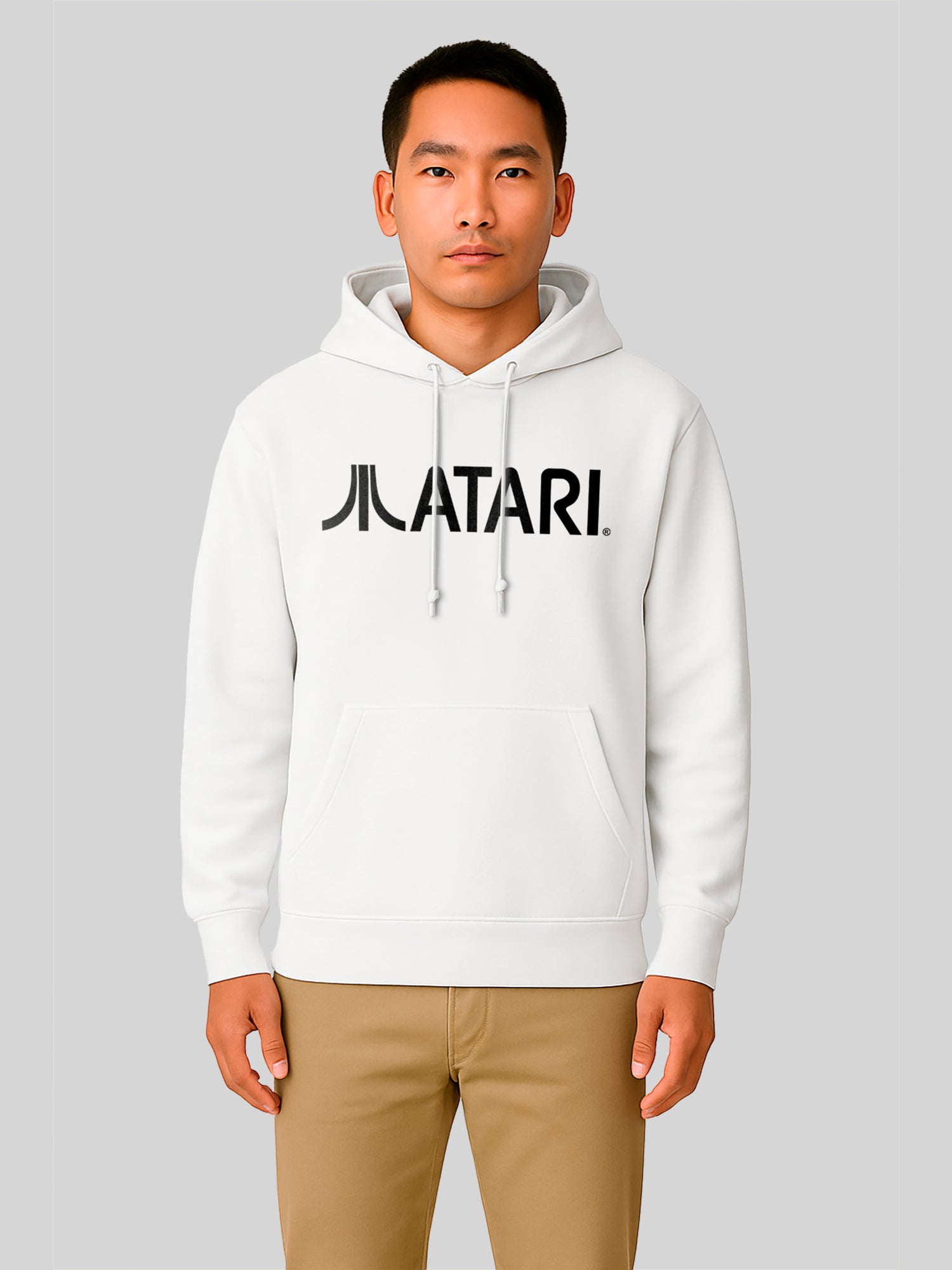 Atari Games Logo Black Retro Gaming Horizontal mit Pro-Weave® Hood