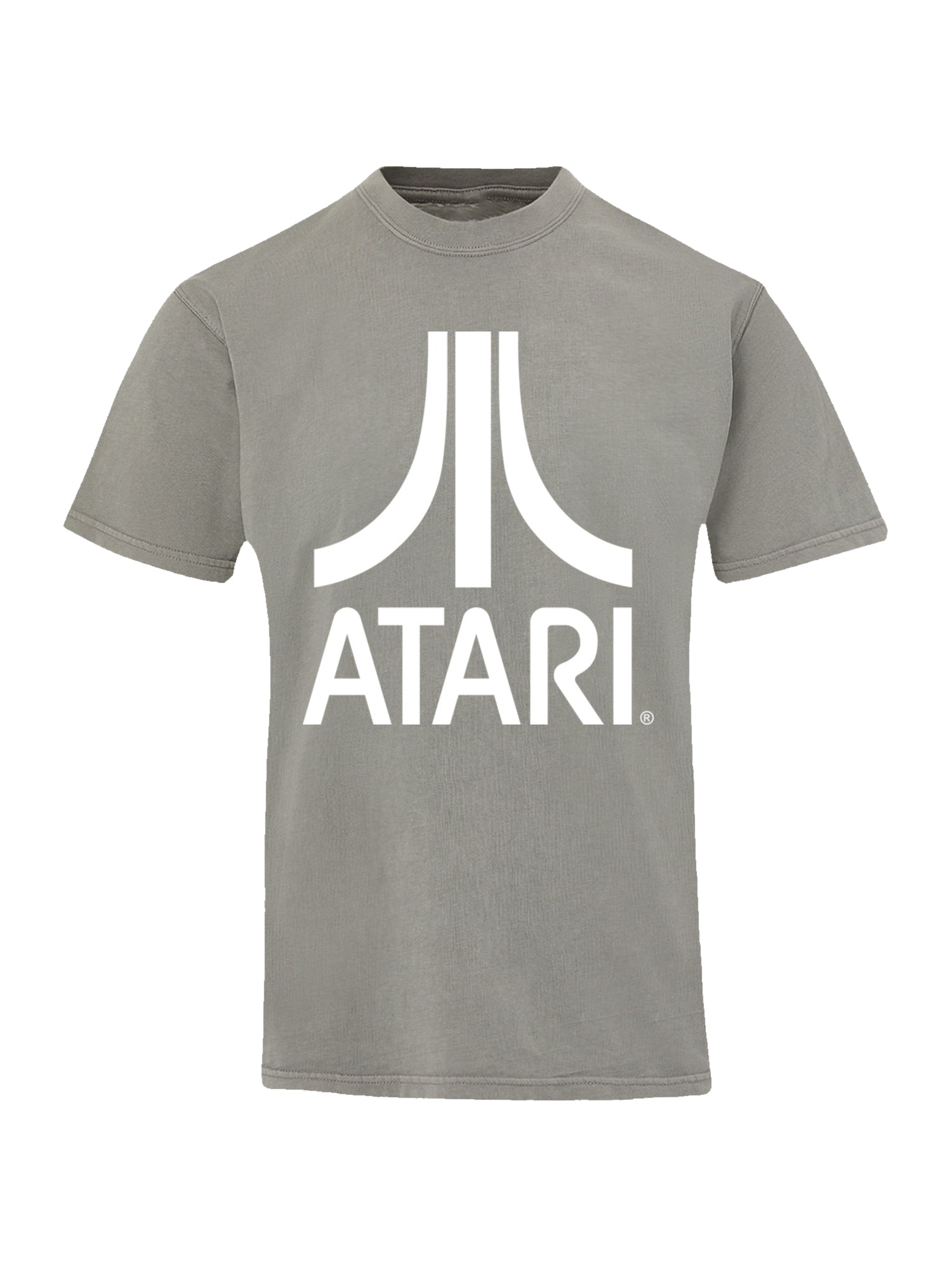 Logotipo de Atari Games White Retro Gaming con camiseta de color costero