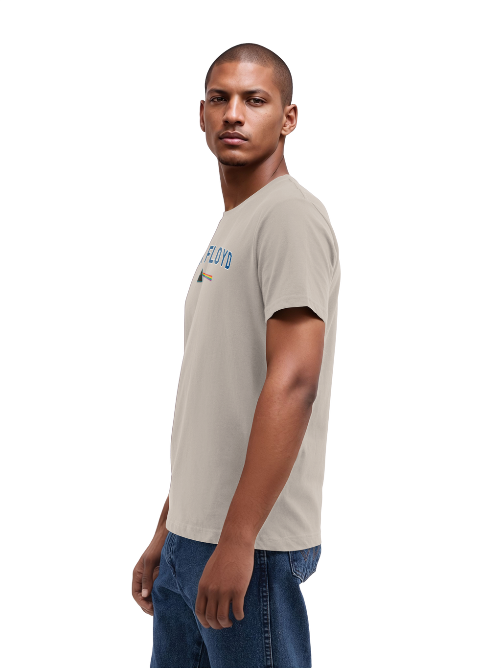 Pink Floyd College Prism with True Blanks | Mens Regular Tee