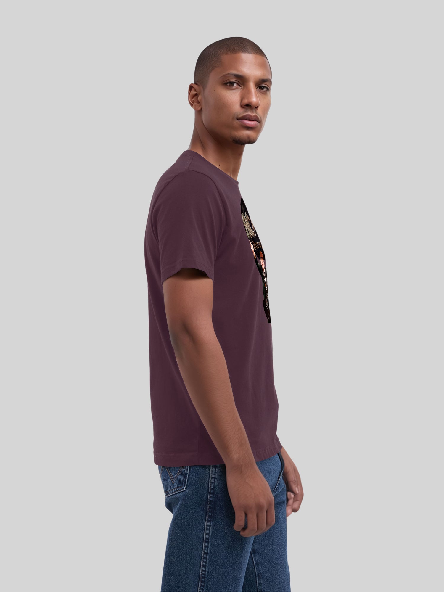 ACDC Rock Or Bust Angus Young Herren T-Shirt