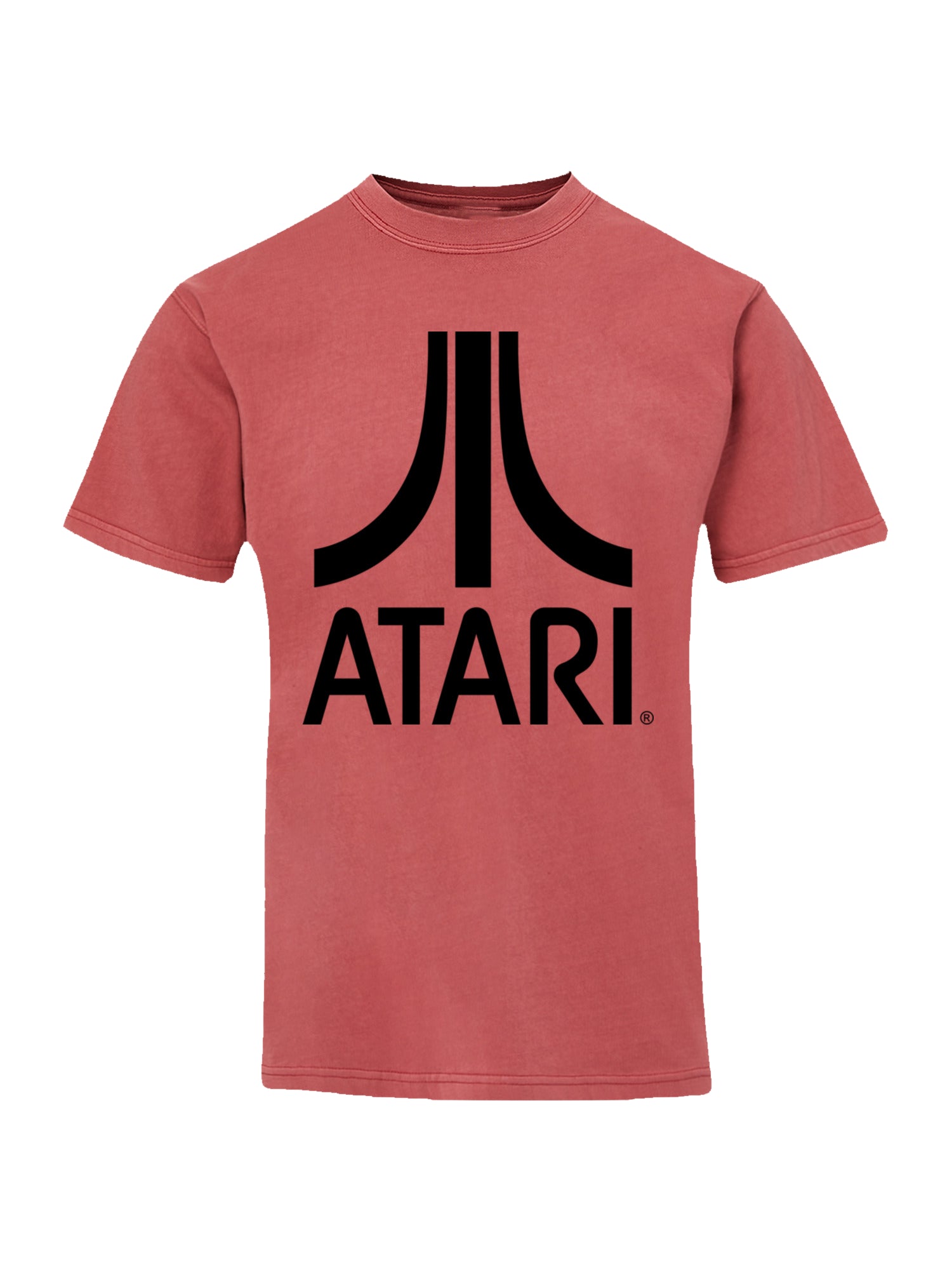 ATARI GAMES LOGO BLACK Retro Gaming avec un tee-shirt de couleur côtière