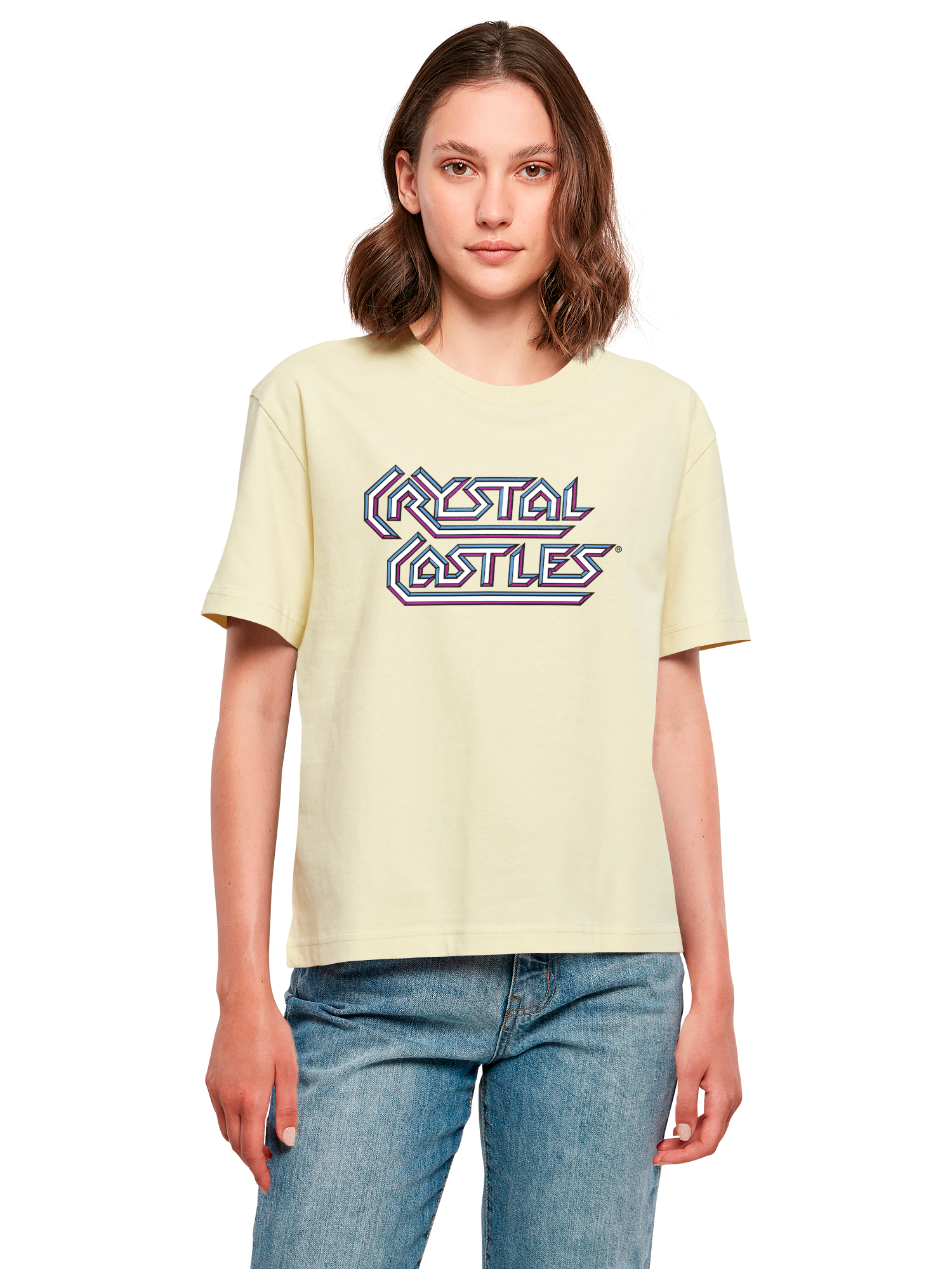 Atari Crystal Castles Retro Gaming and Atari Crystal Castles Bear with Ladies Everyday Tee