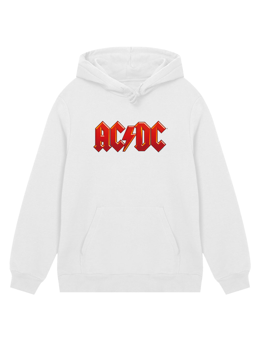 ACDC Dunkelrotes Logo Herren Hoodie