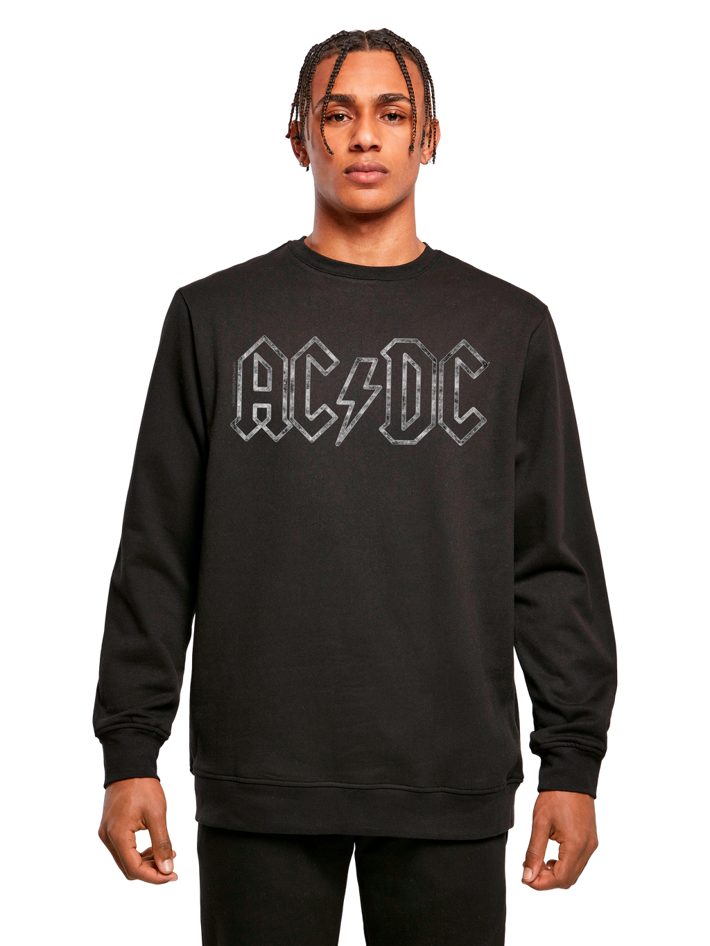Sudadera de logotipo irregular de AC/DC