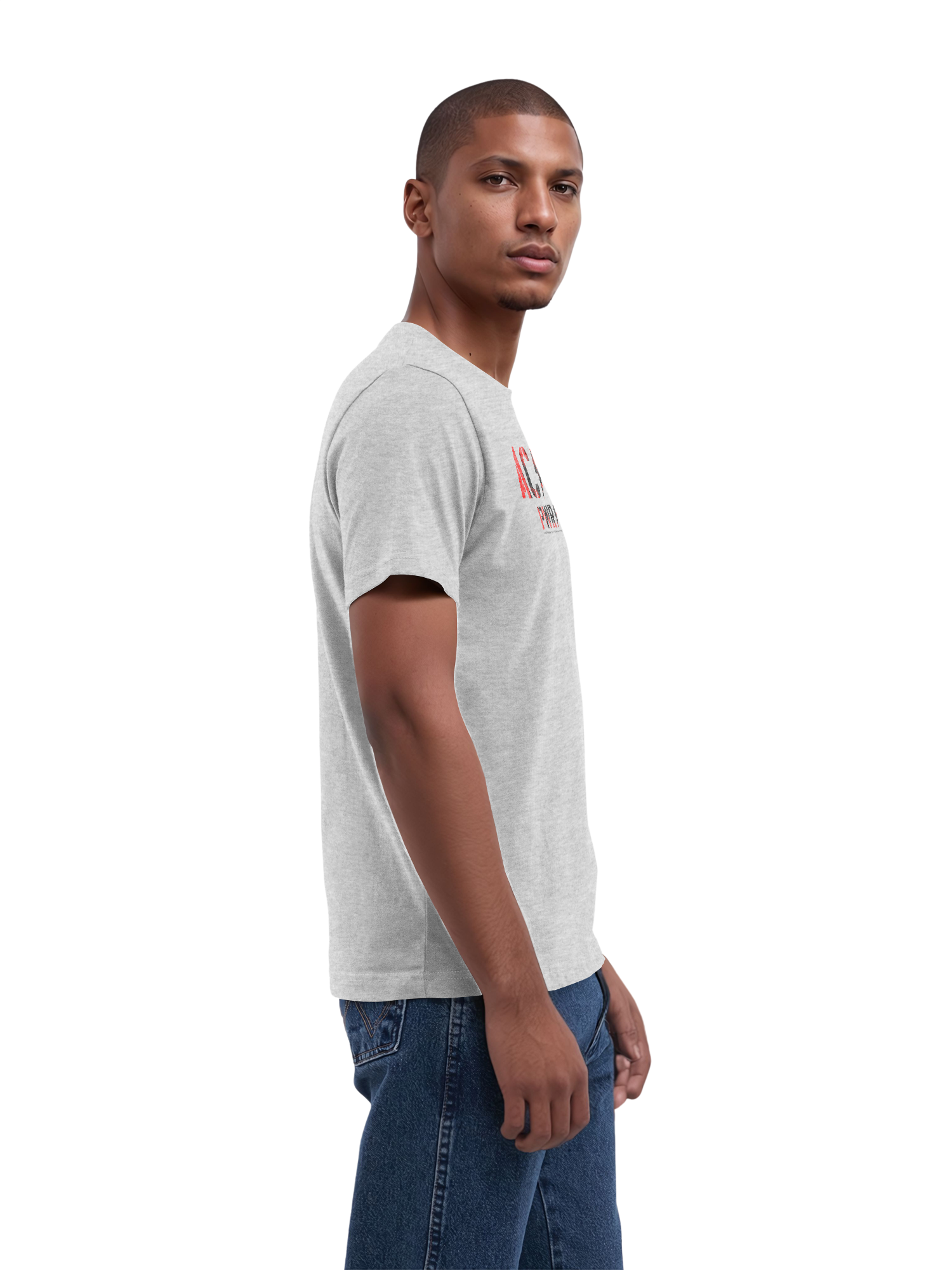 T-shirt organique du logo AC / DC Pwrup Photo