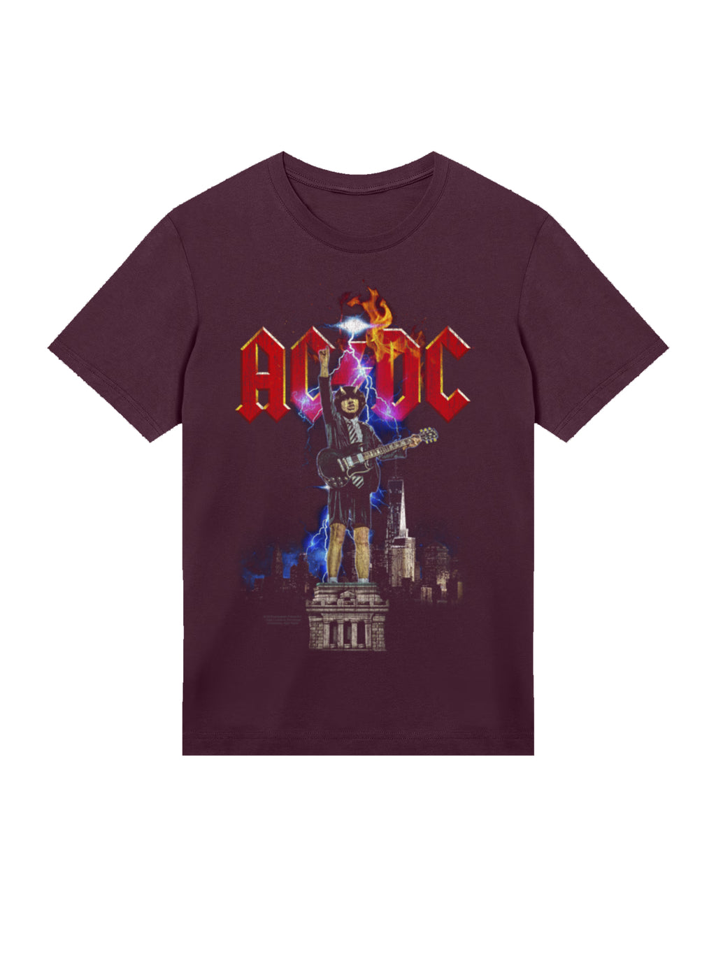 AC / DC Angus NYC Lightning Men's Organic T-shirt