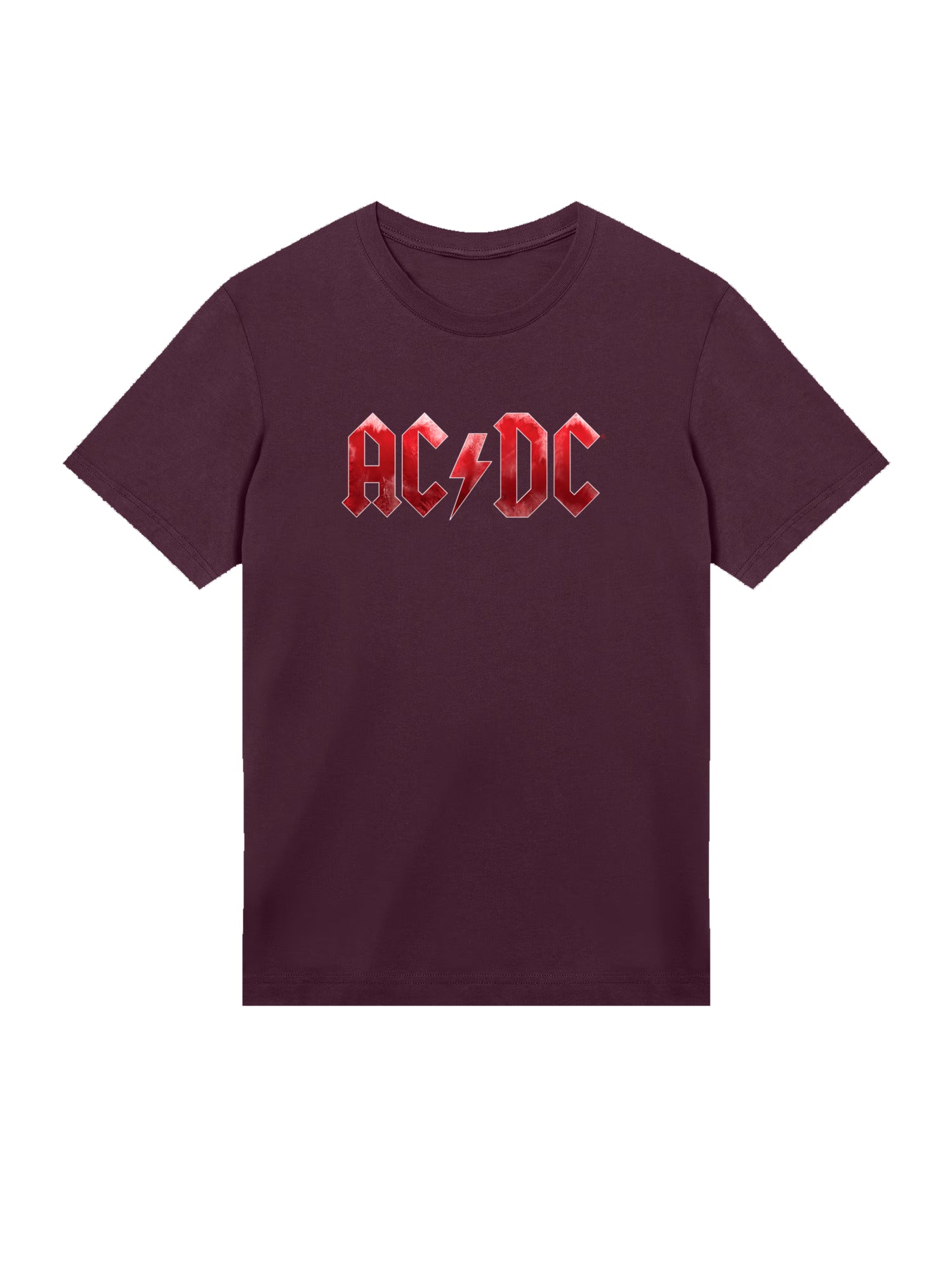 ACDC Red Ice Logo with True Blanks | Mens Regular Tee