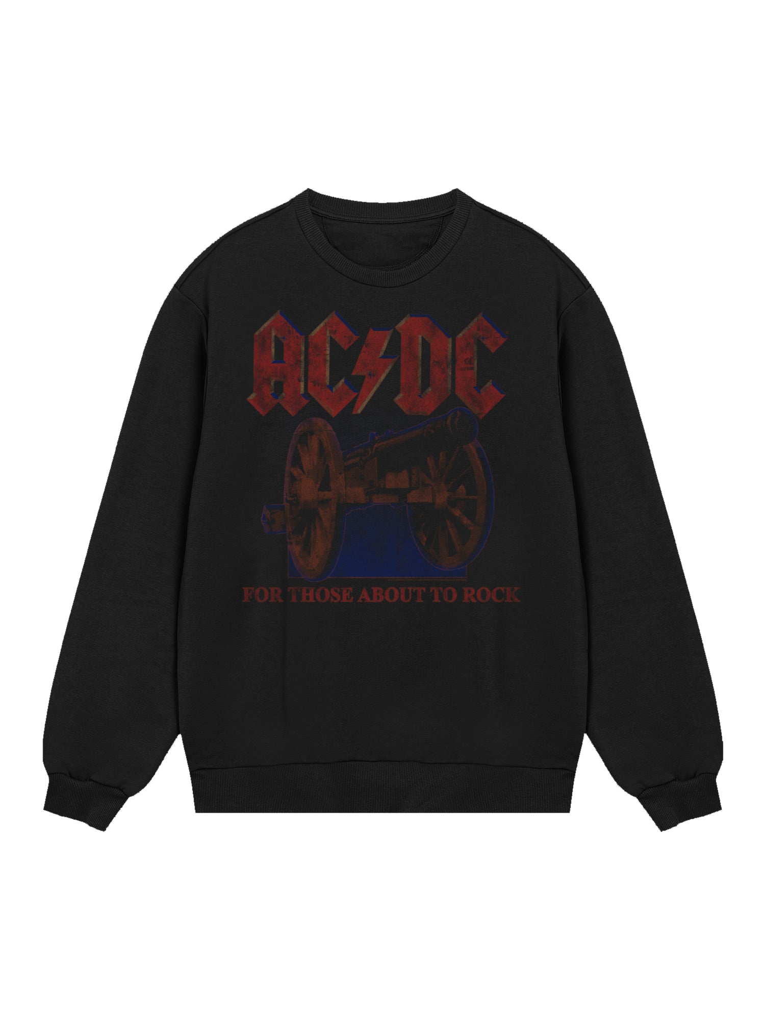AC / DC pour ceux qui surviennent à basculer le sweat biologique pour hommes canon