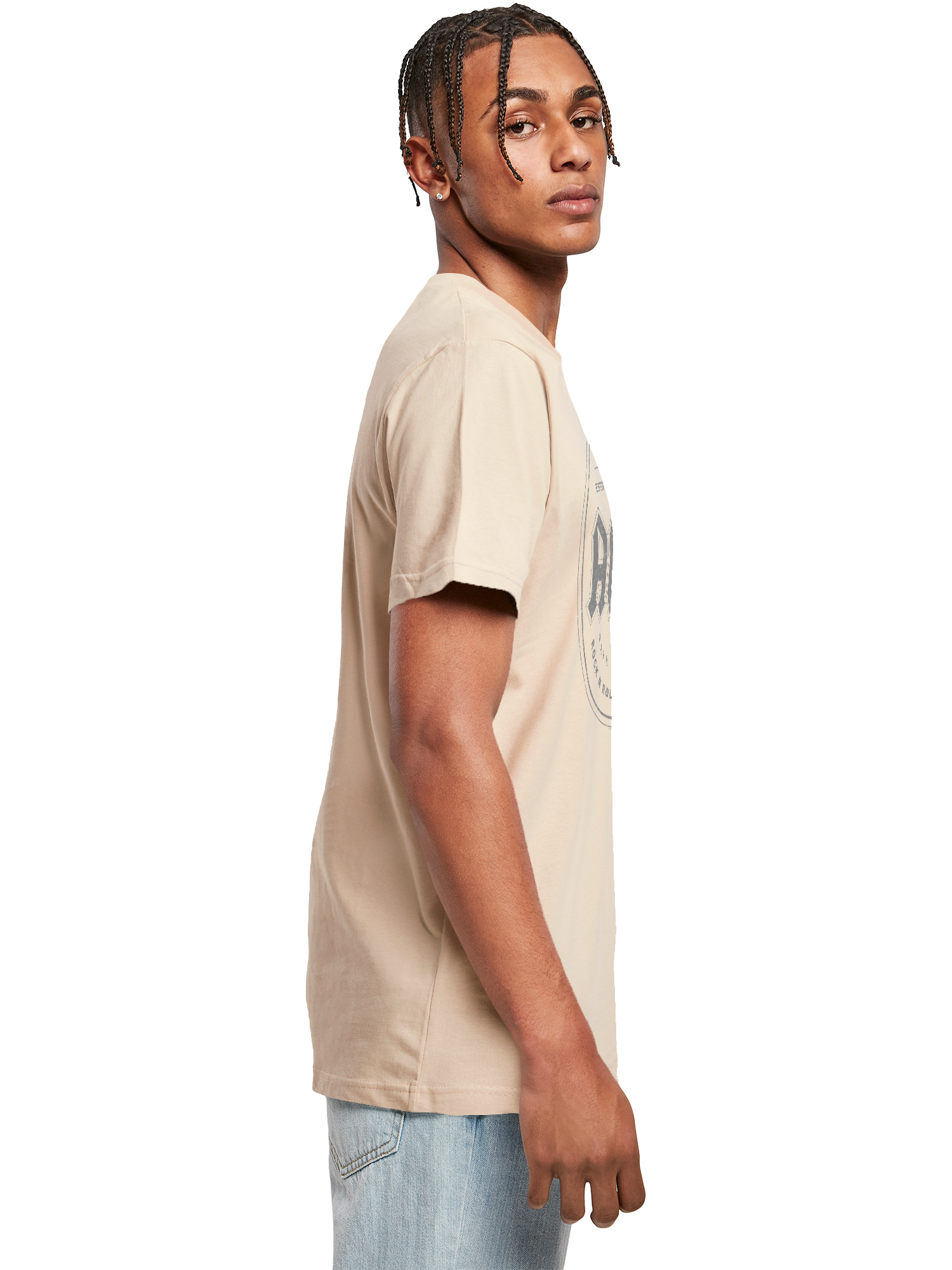 ACDC Rock n Roll Damnation con camiseta redonda de cuello