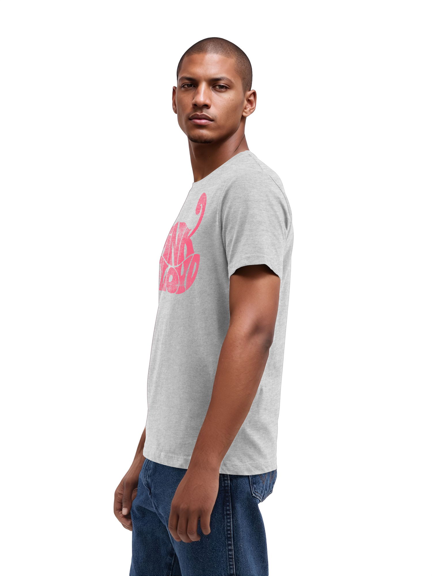 Camiseta orgánica de los hombres de Pink Floyd Retro Retro