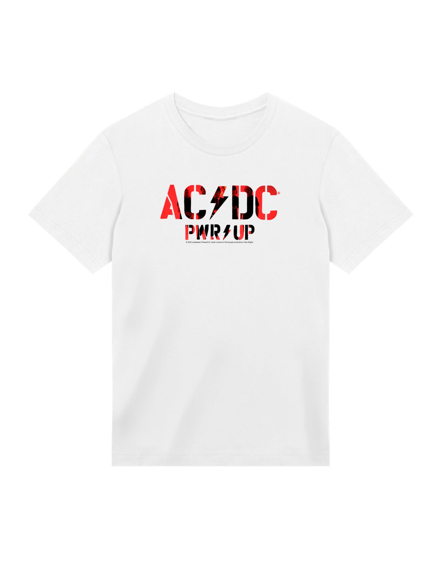 T-shirt organique du logo AC / DC Pwrup Photo