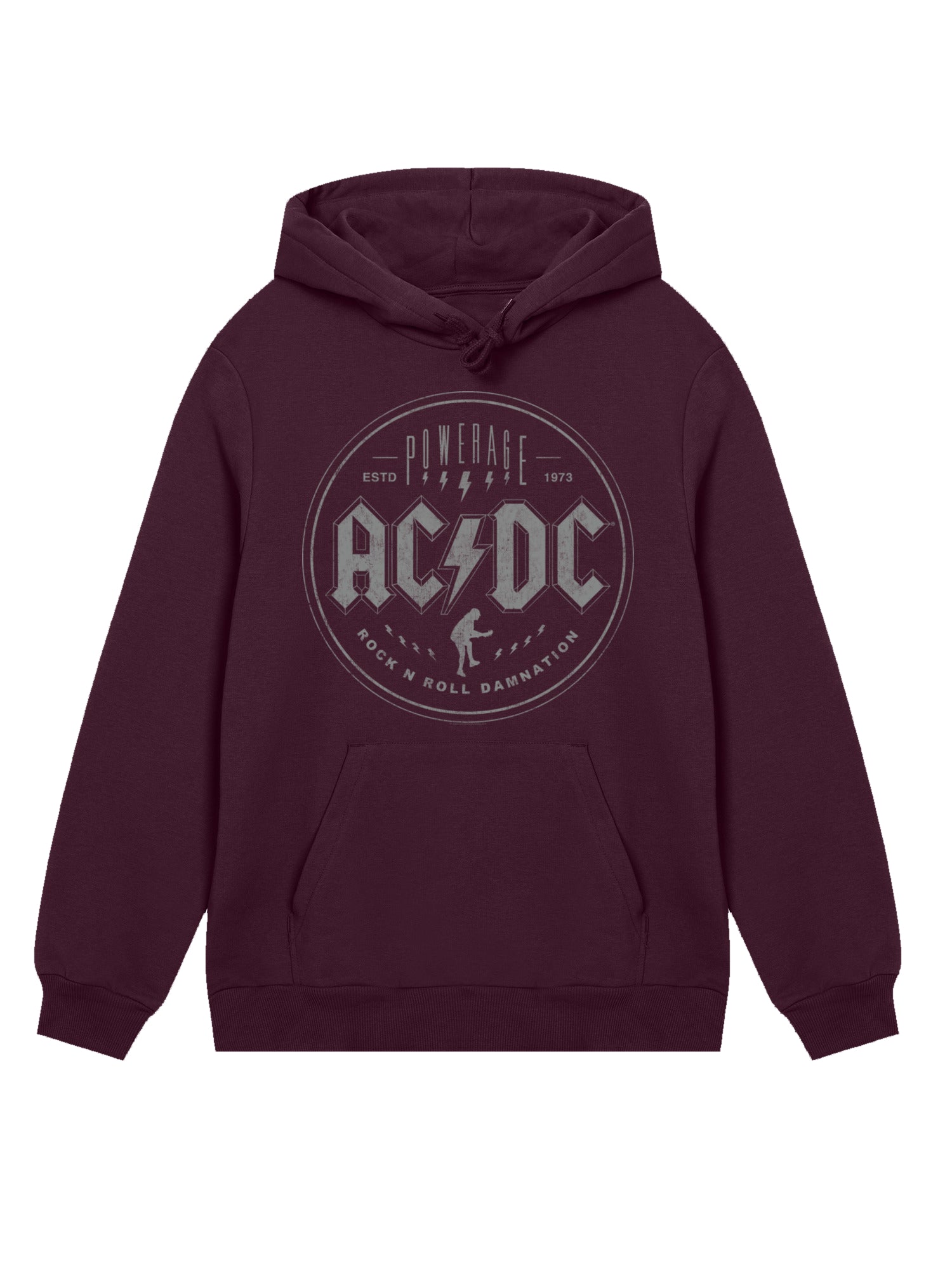 ACDC Rock N Roll Damnation with True Blanks | Mens Regular Hoodie