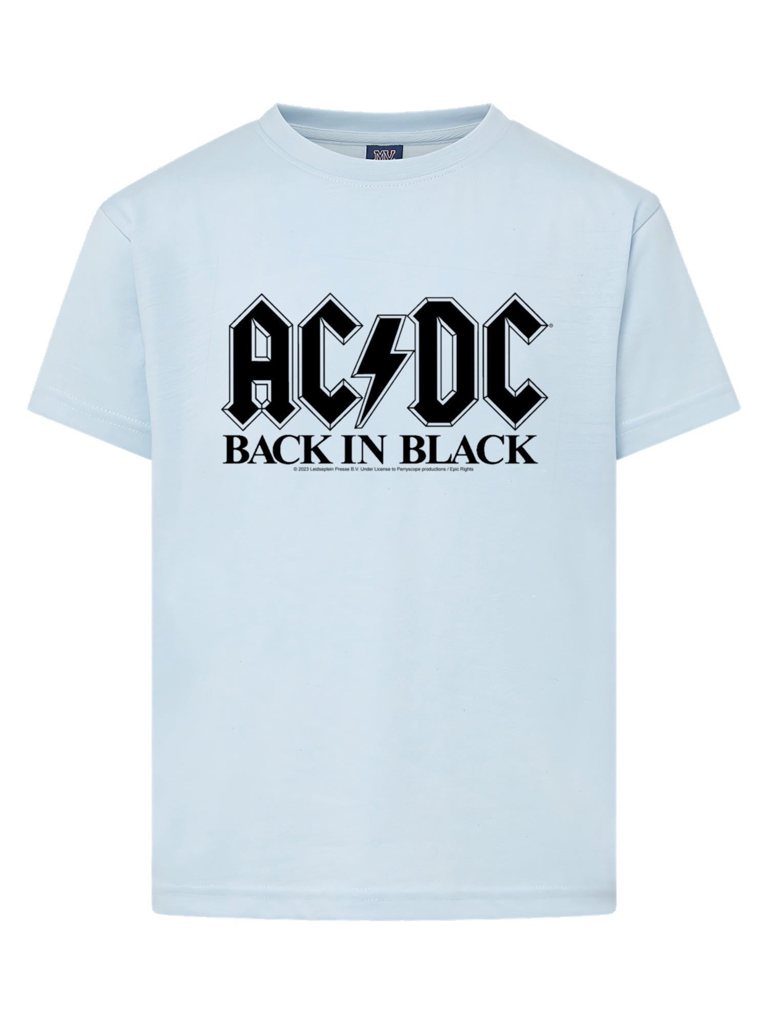 ACDC Back In Black Logo with Youth Buddy Tee
