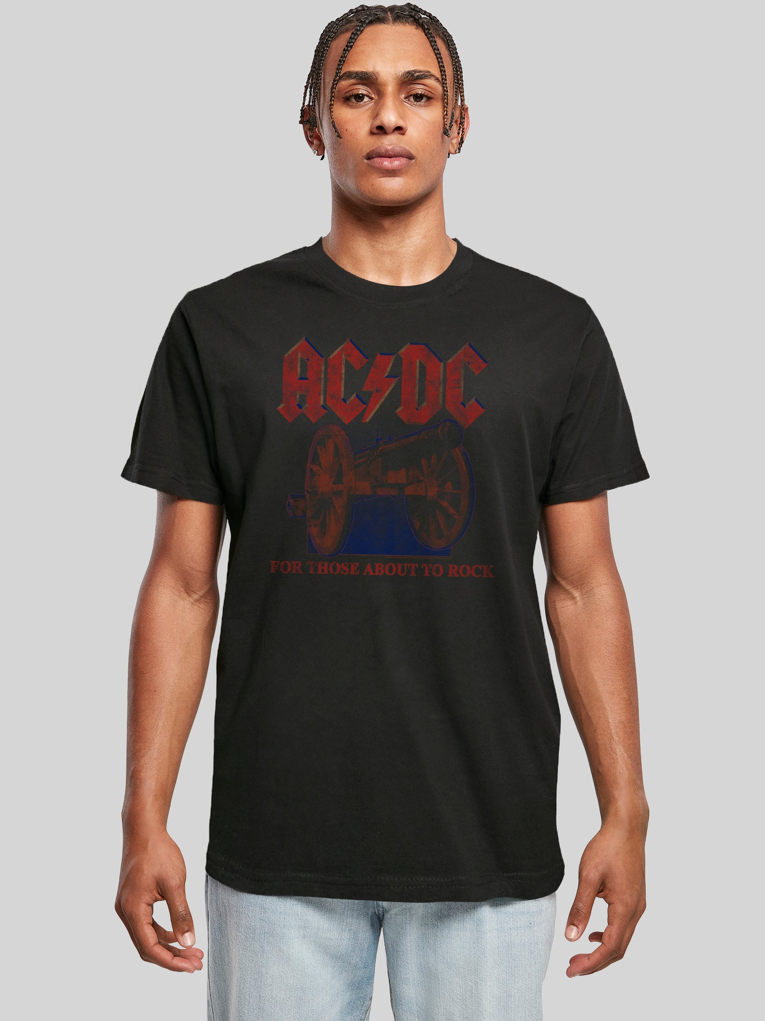 AC / DC pour ceux qui sont sur le point de faire basculer le T-shirt pour hommes canon