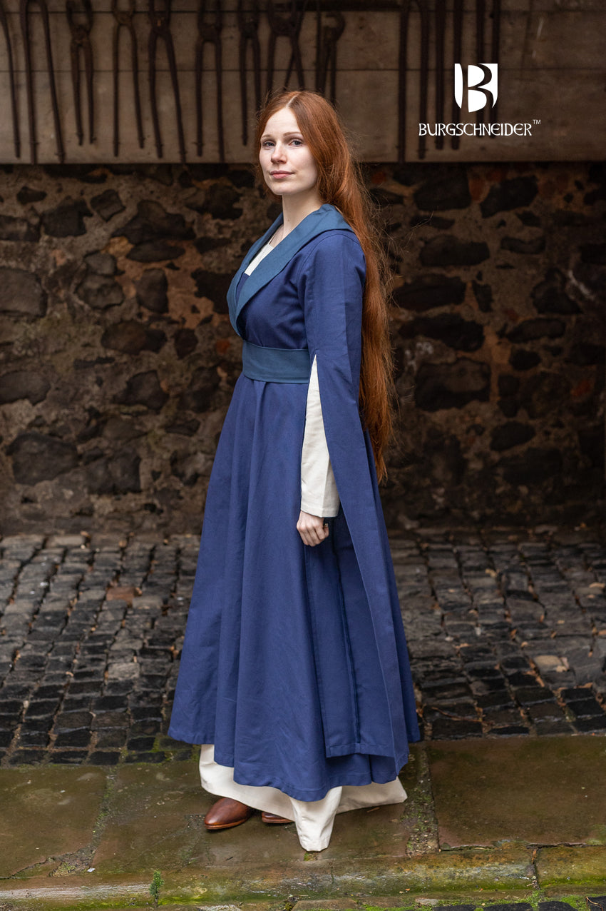 Kleid Agnes - Dunkelblau Waidblau