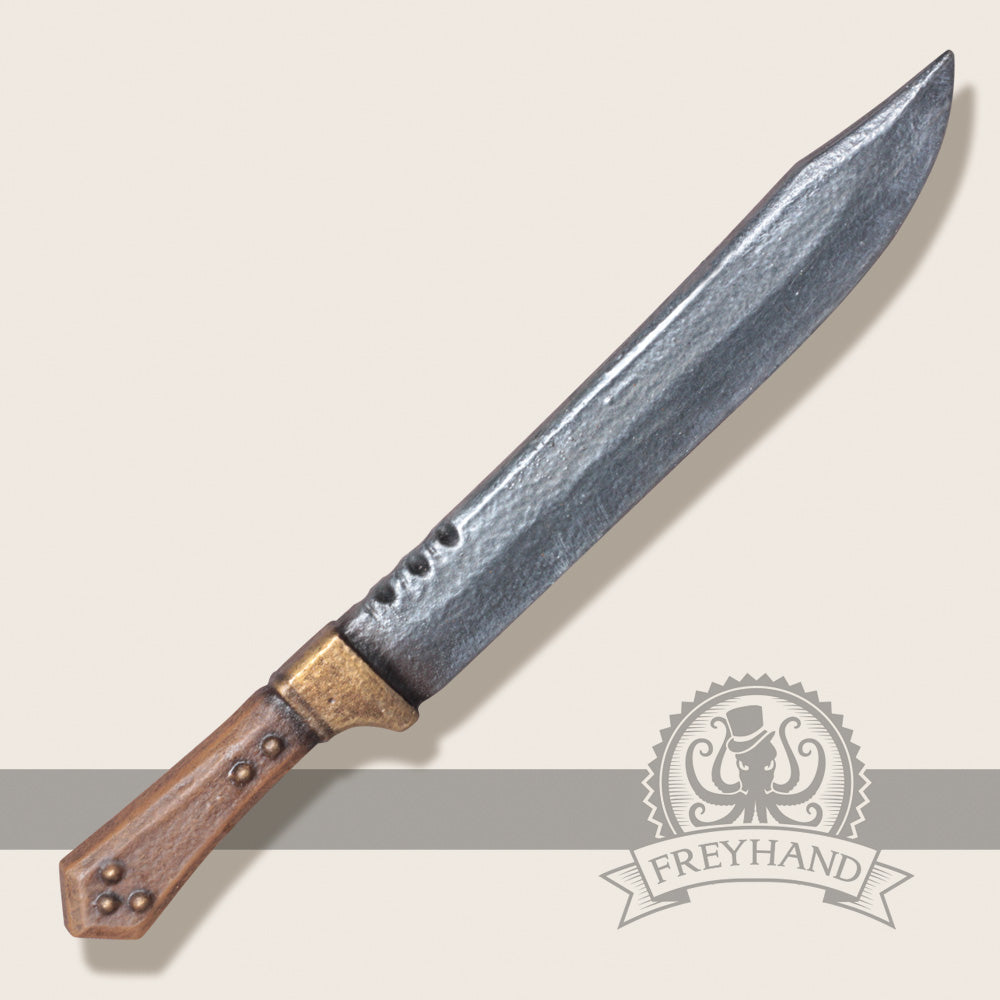 Hunting Knife Arved Jagdmesser Brown/Silver
