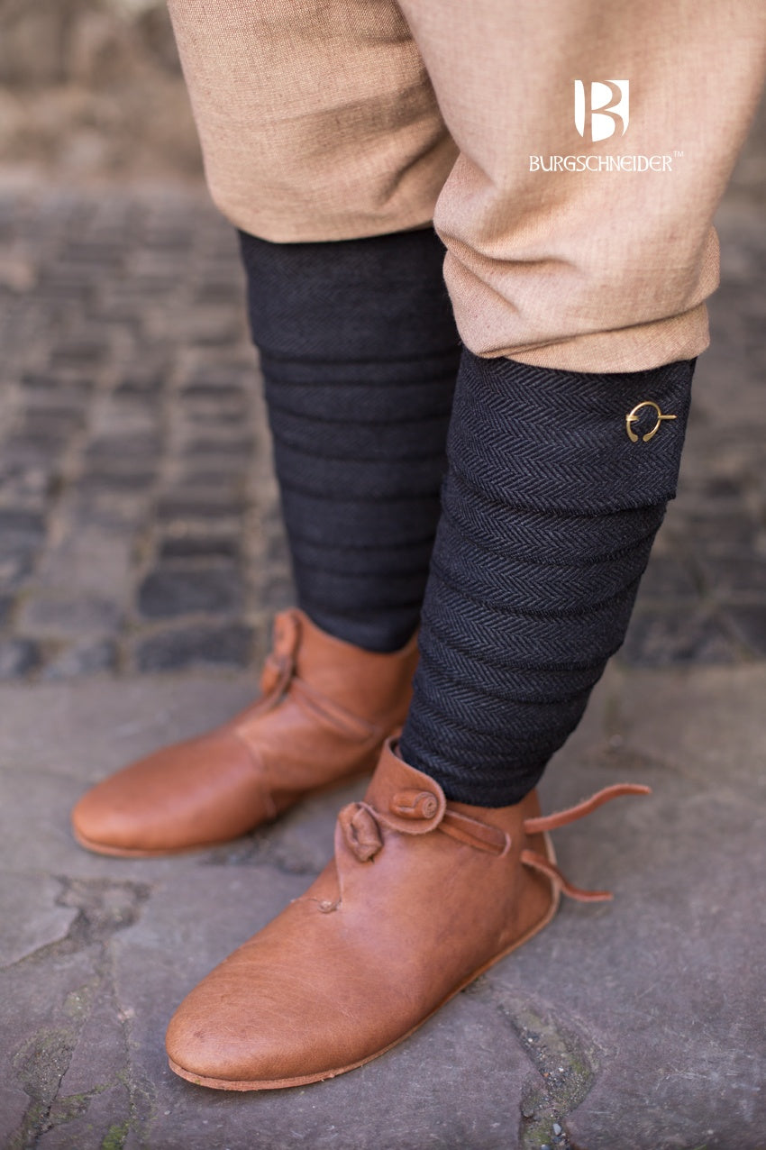 Bandes à Enrouler Asgar en Chevrons - Noir/Gris