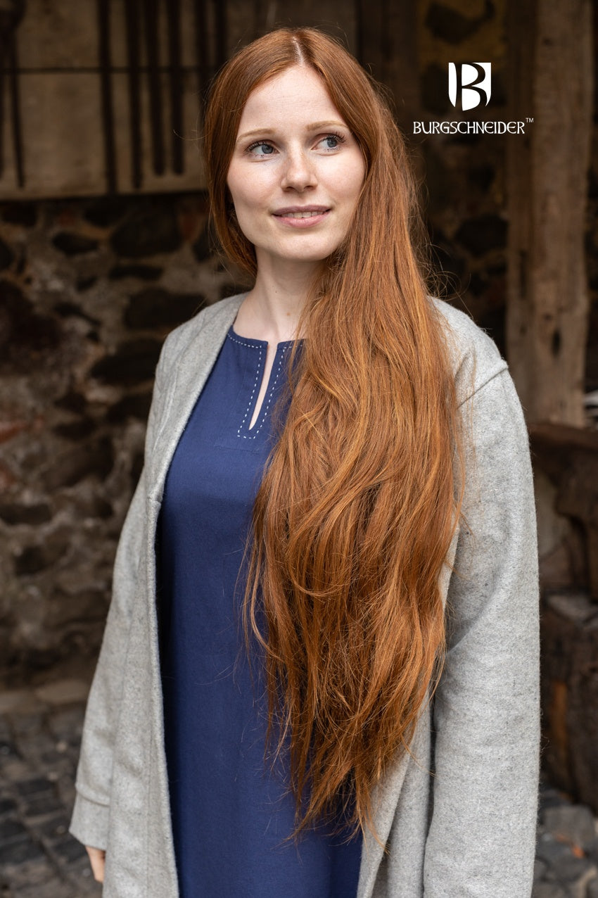 Birka manteau en laine Aslaug - Gris