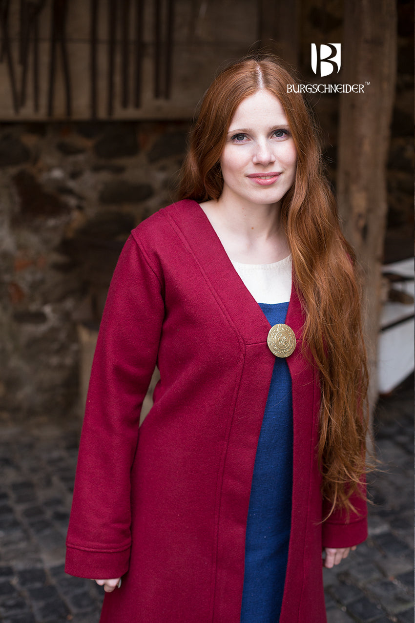 Birka Coat Aslaug Red