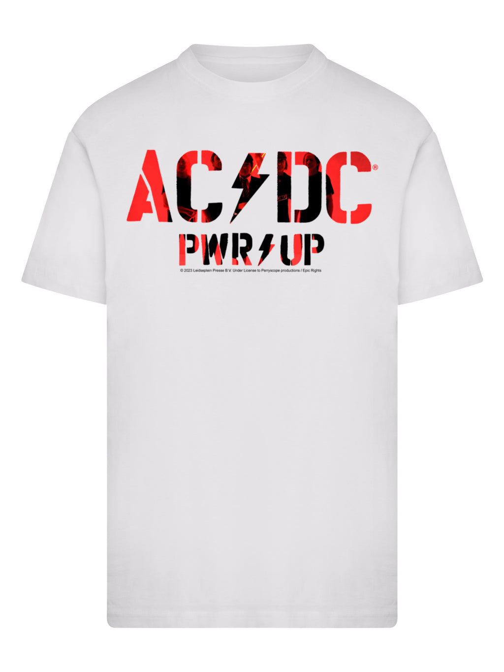 AC/DC PWRUP Photo Logo T-Shirt