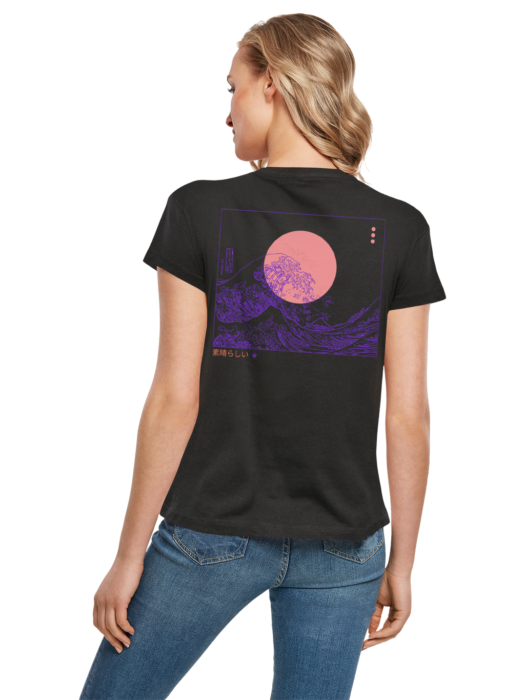 Kanagawa Welle Ladies Box T-Shirt