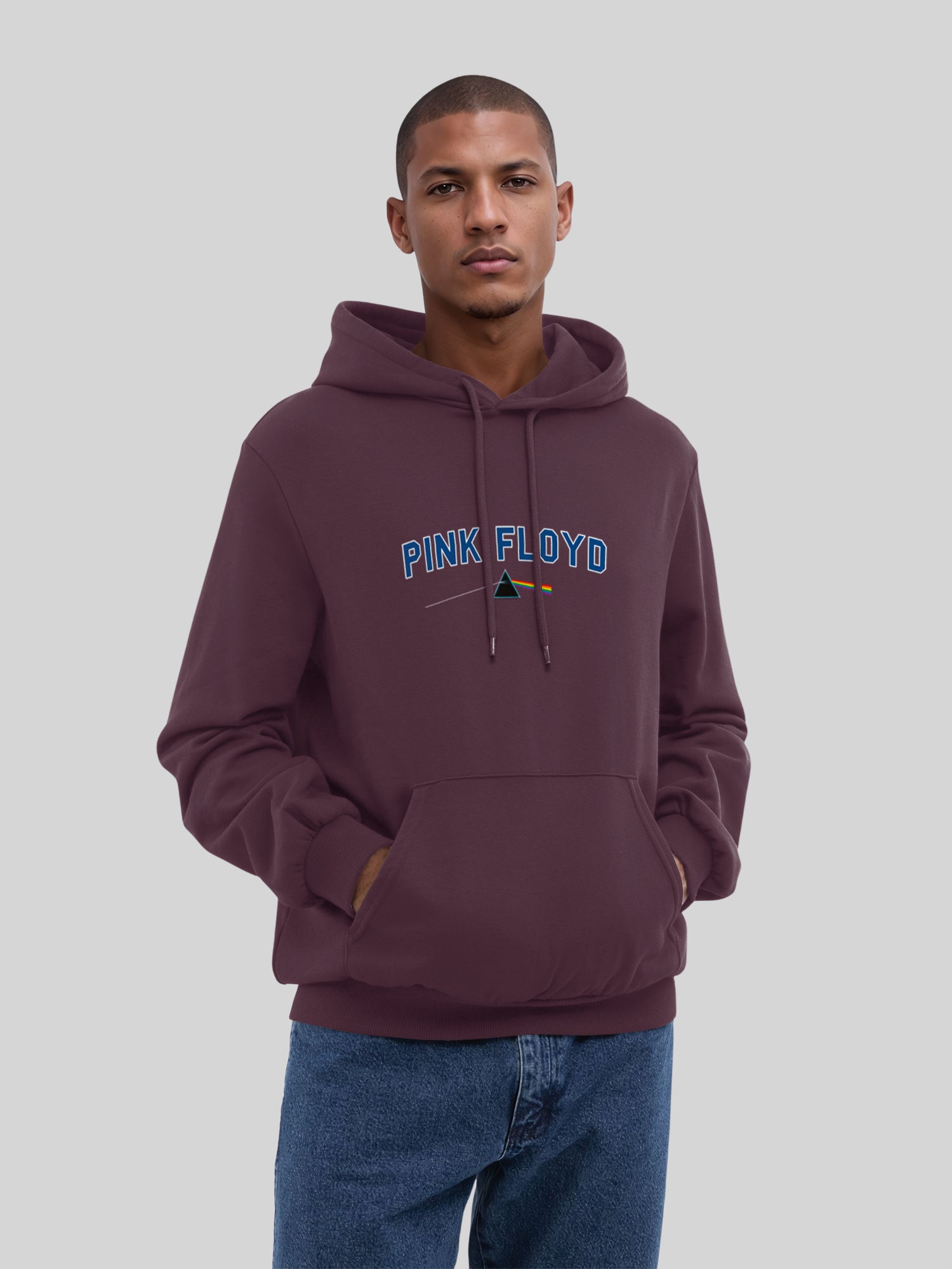 Pink Floyd College Prism with True Blanks | Mens Regular Hoodie