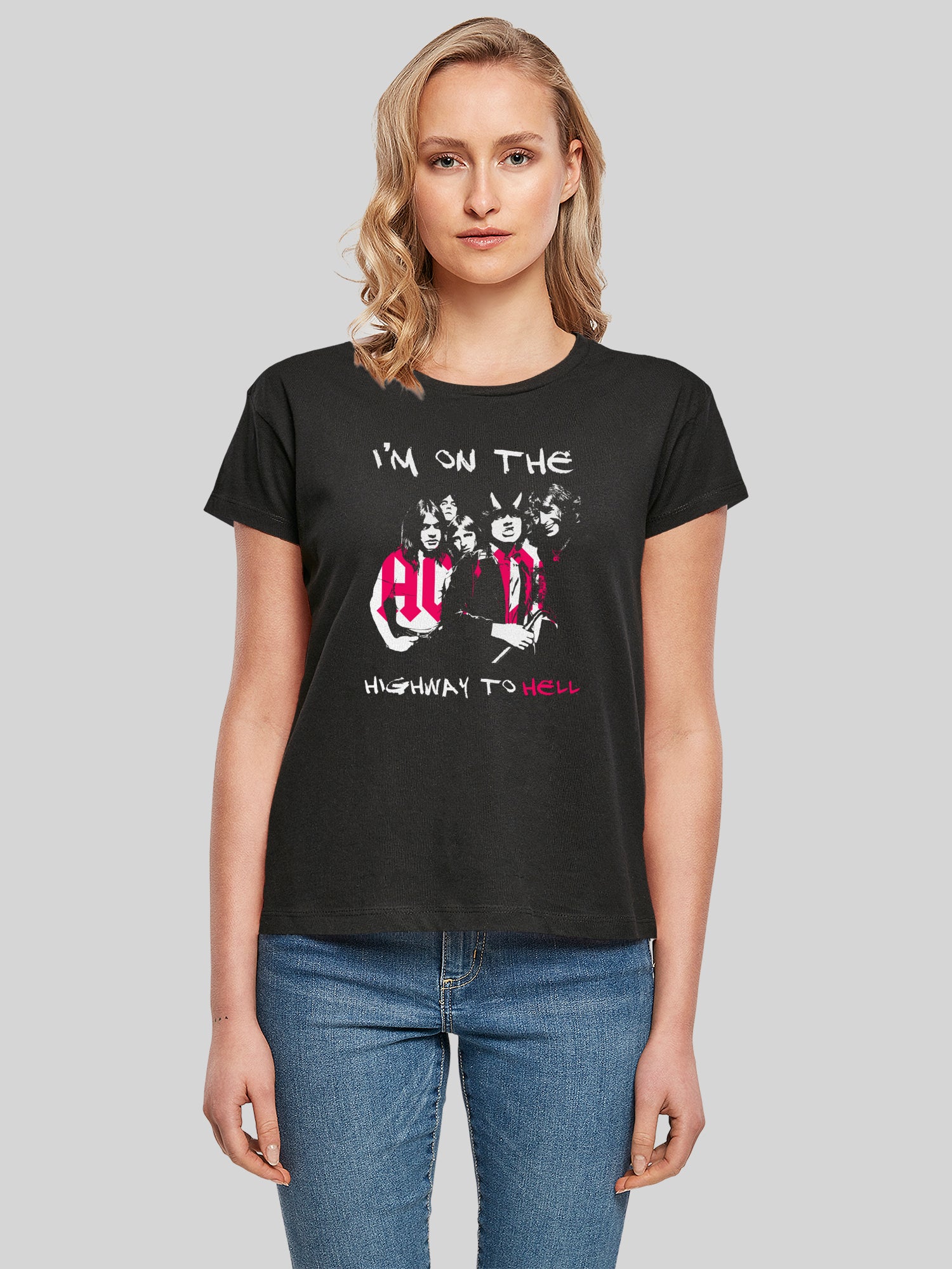 AC / DC Je suis sur l'autoroute T-shirt Box Hell Ladies