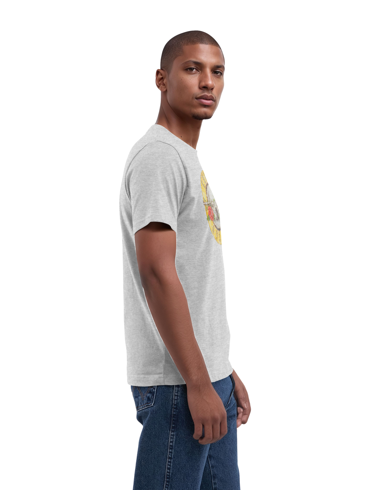 Guns 'n' Roses Vintage Bullet Logo with True Blanks | Mens Regular