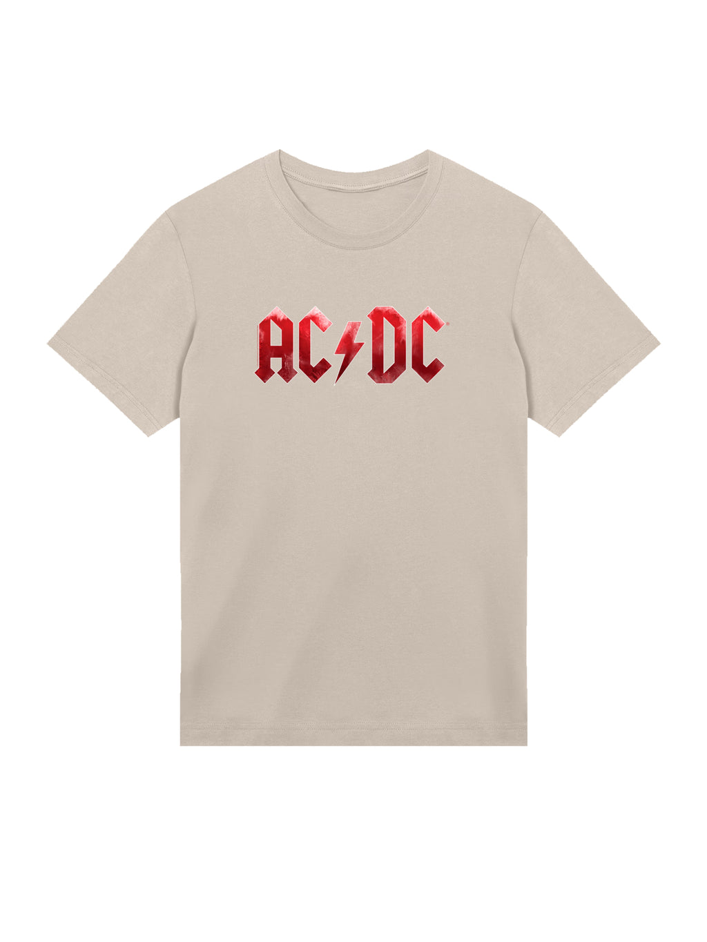 ACDC Red Ice Logo with True Blanks | Mens Regular Tee