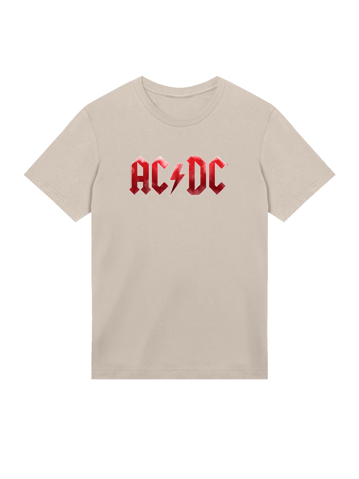 ACDC Red Ice Logo with True Blanks | Mens Regular Tee