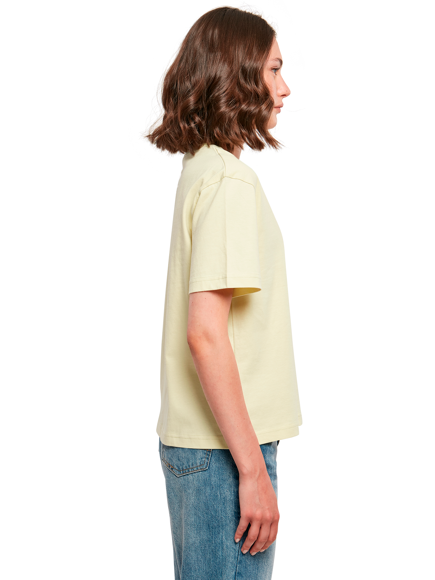 Atari Games Logo White Retro Gaming Horizontal and Atari Gravitar Box Cover with Ladies Everyday Tee