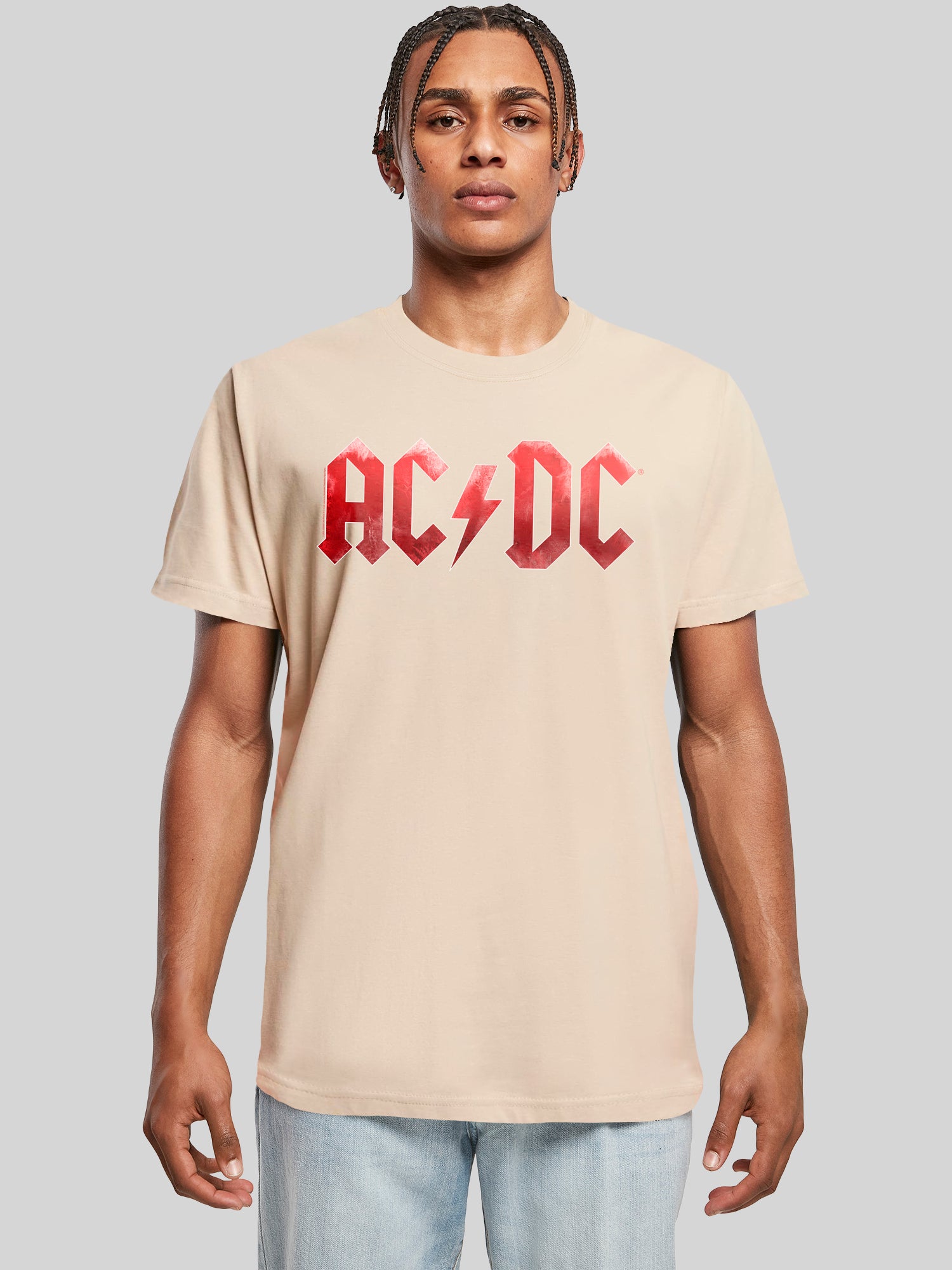 Camiseta ACDC Red Ice Logo Camiseta redonda