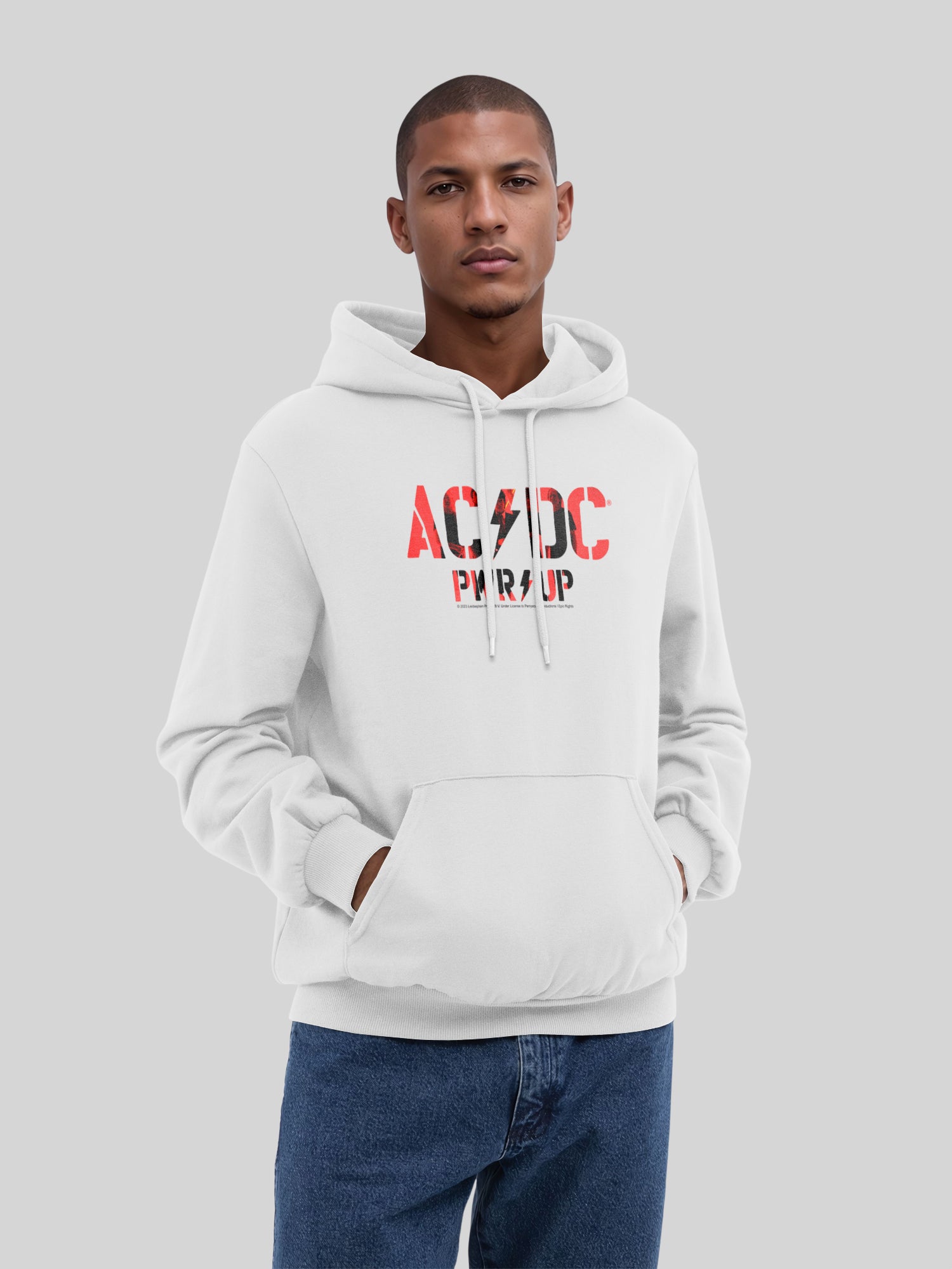 AC / DC Pwrup Photo Logo Hoodie organique