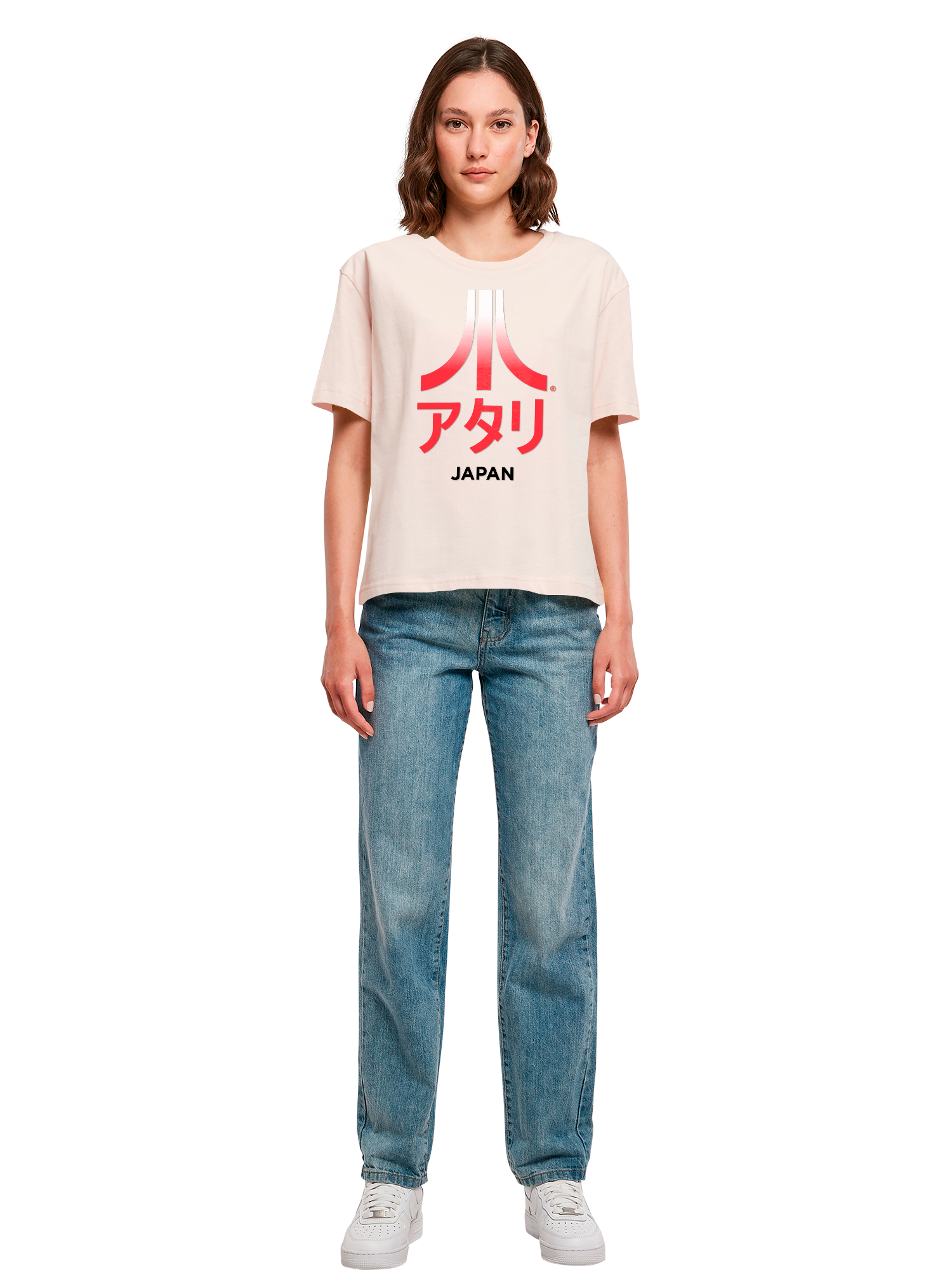 Atari Japan Retro Arcade Games with Ladies Everyday Tee