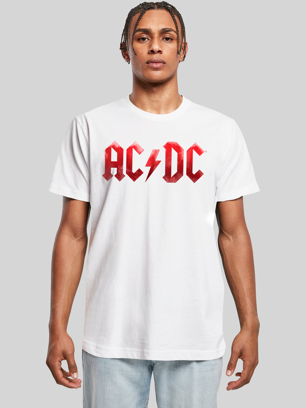 ACDC Red Ice Logo T-Shirt Round Neck