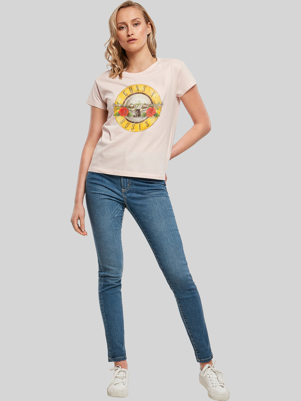 Logo Bullet vintage de Guns 'N' Roses avec des dames