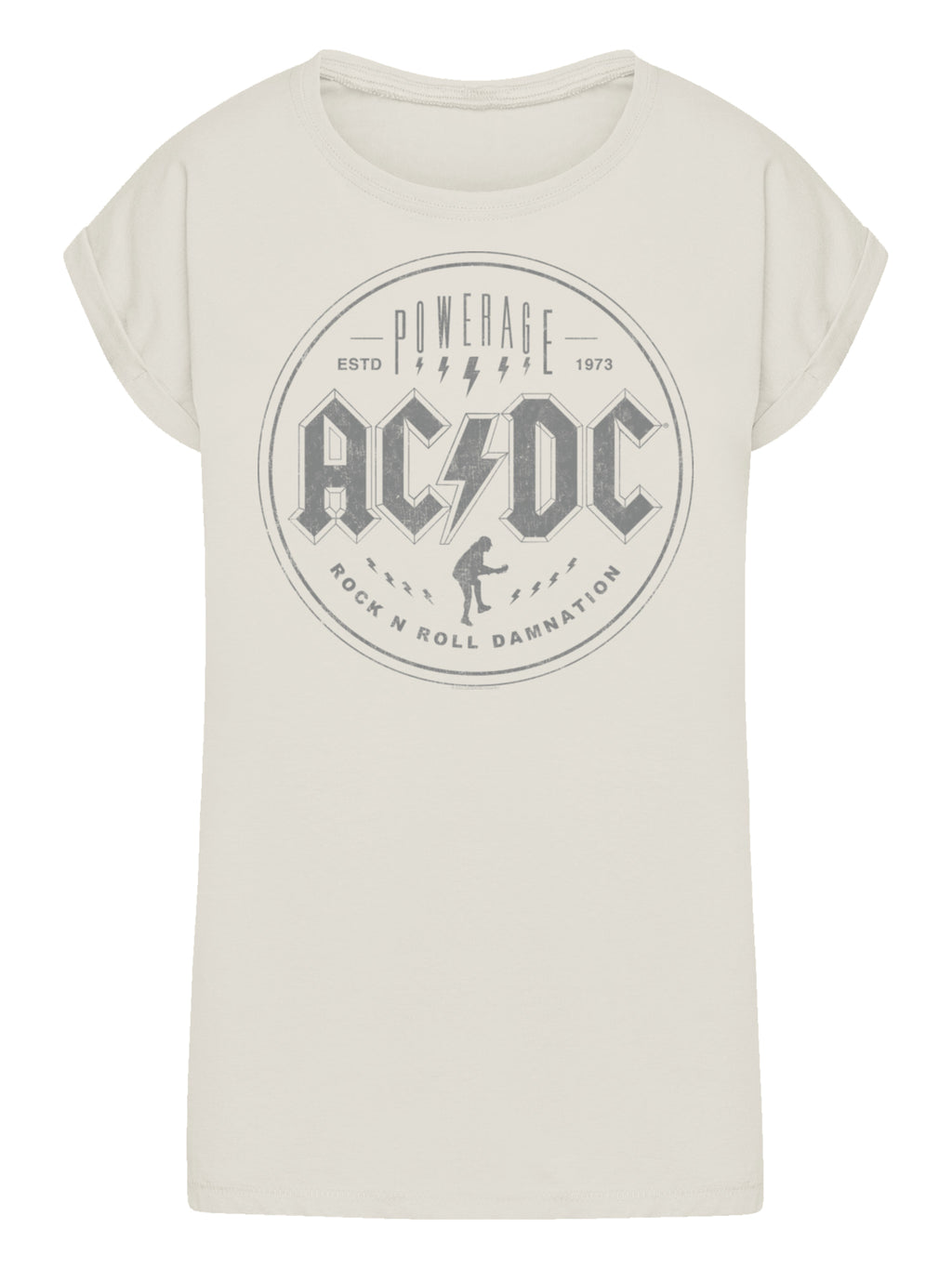 ACDC Rock N Roll Damnation Damen T-Shirt