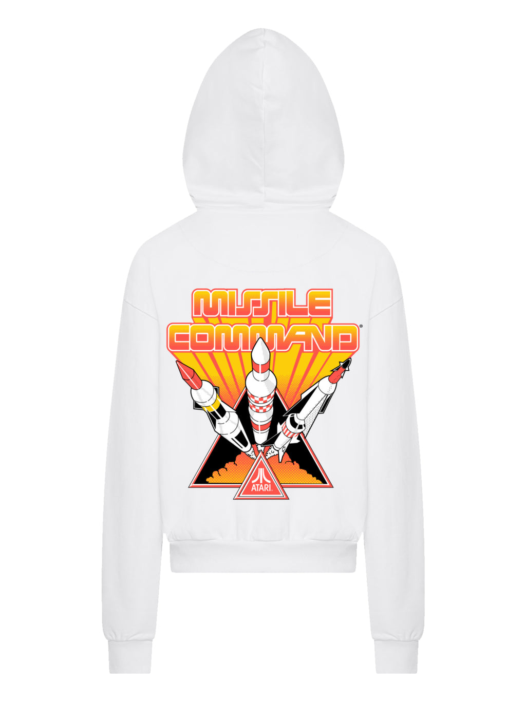 Missile Command Triple Shot Atari Retro Gaming with Ultra Heavy Hoody