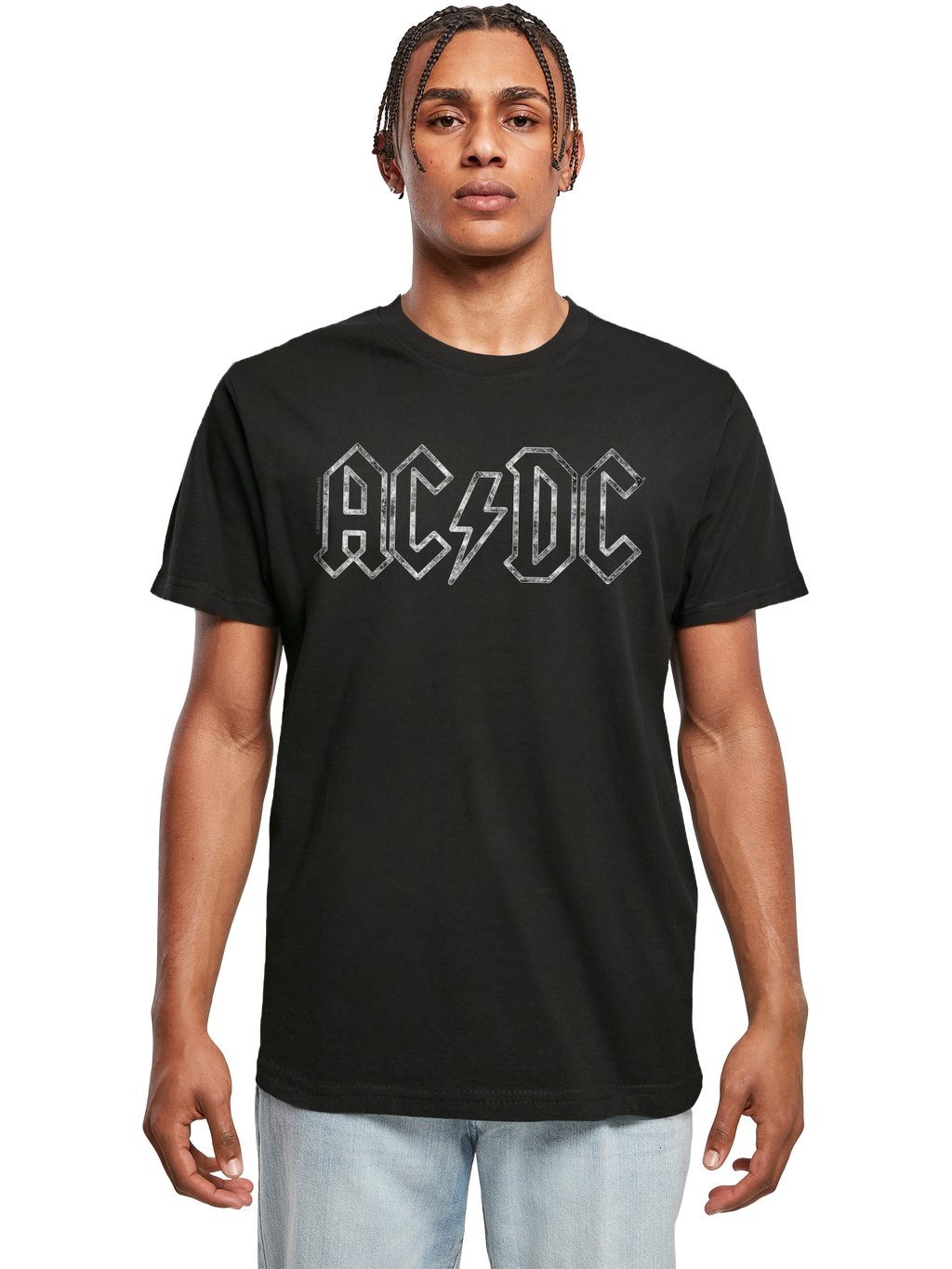 T-shirt de logo Jagged AC / DC